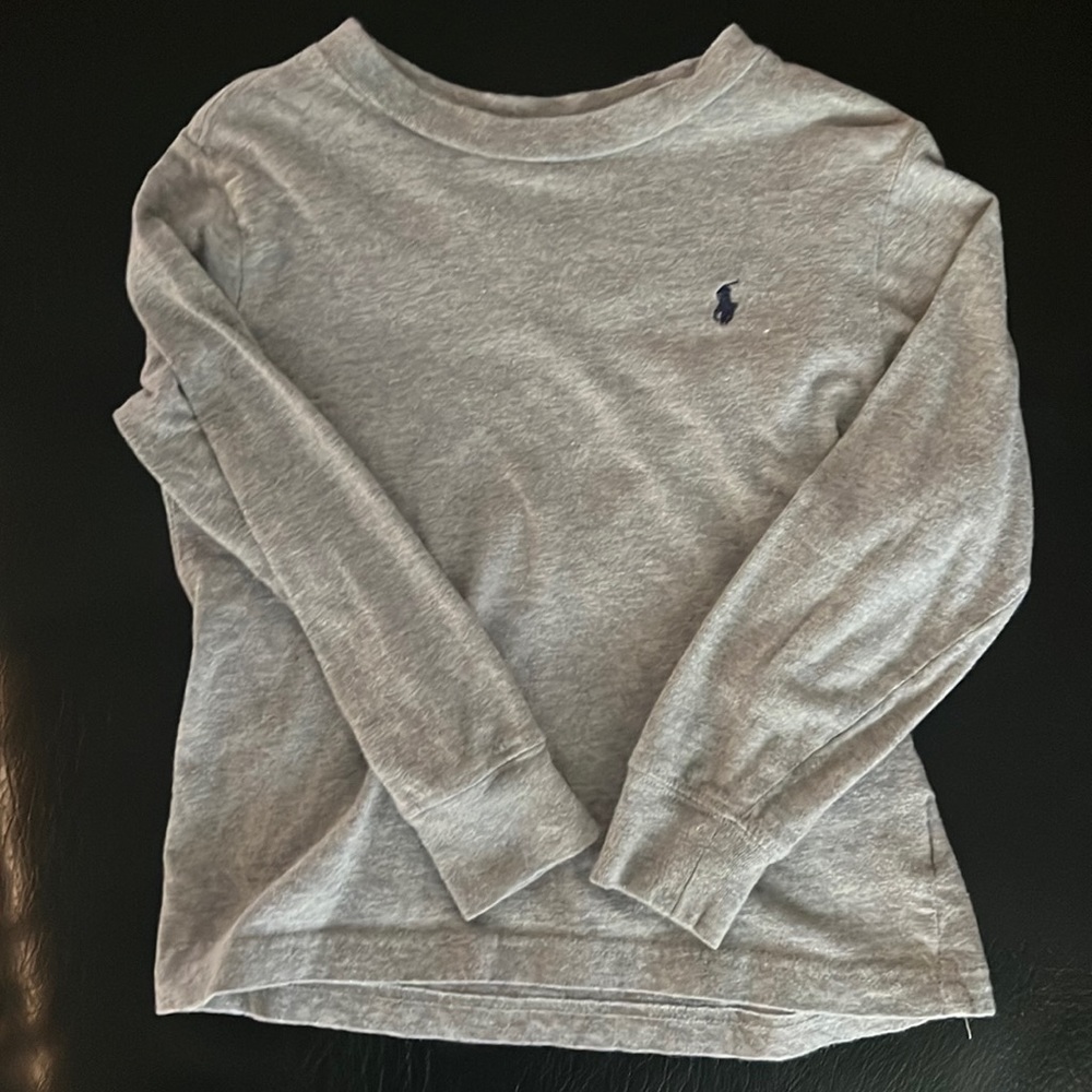 4T boys long sleeve Polo shirt